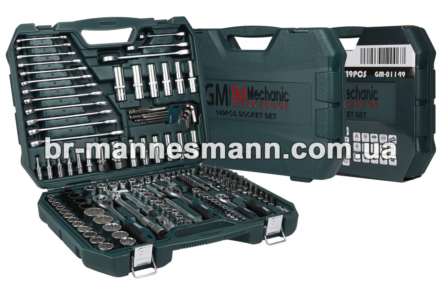 НАБІР ІНСТРУМЕНТІВ MANNESMANN 215 ШТ. M98430 - 538496 – купити за